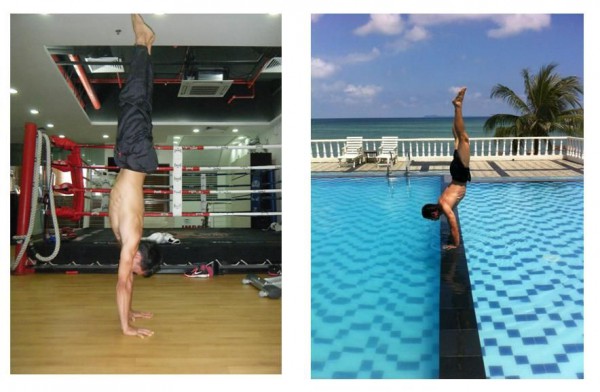 handstand on straight bar training : r/Calisthenic