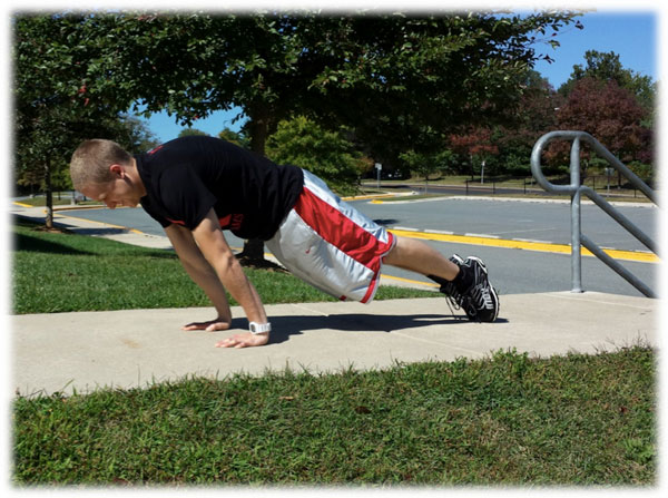 EricBuratty Hollow Leaning Plank PushUp