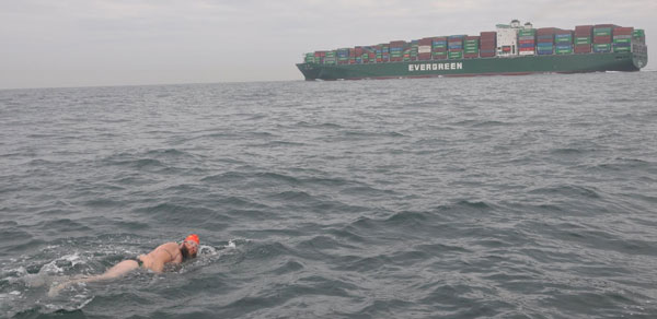 Dan Earthquake English Channel Swim